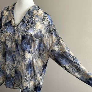 FREE PEOPLE SHEER BLOUSE